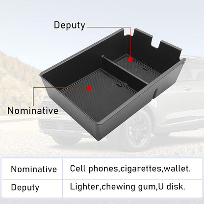 TTCR-II Compatible with Kia Sportage Center Console Organizer 2023 2024 2025 2026, for Sportage NQ5 Console Organizer Tray EX/LX/SX/X-Line 2023 2024 2025 2026