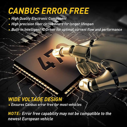 AUXITO 578 LED Bulbs Canbus Error Free 211-2 212-2 41MM 42MM Festoon LED Bulbs for Dome Light Interior Car License Plate Map Door Courtesy Marker Lights, Xenon White