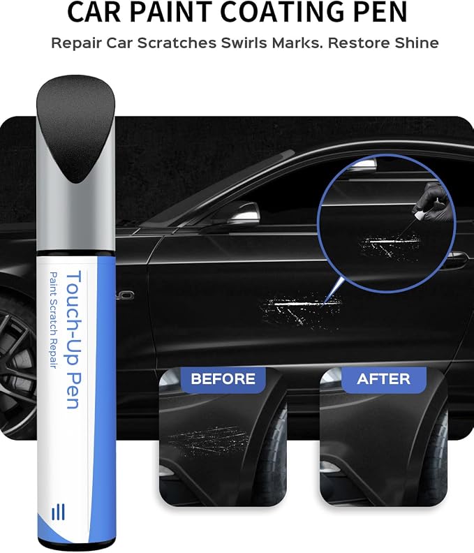 G1 Shadow Black Touch Up Paint Compatible with Ford Exact Match–Chips and Nicks Touch Up