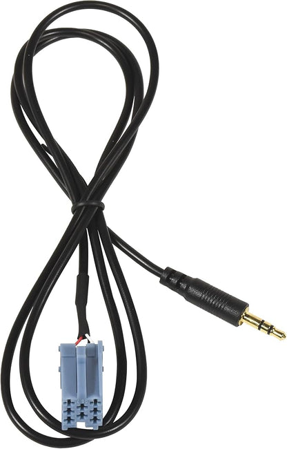 HQRP Audio Cable 8-pin ISO to 3.5MM fits Porsche 1999-2002 Becker Traffic Pro/CDR-22 / CR-220 / CDR-220 / Monza