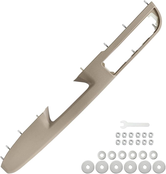 80995 Door Armrest Repair Front Left Side Door Panel Handle Beige Compatible with 2010-2014 Chevrolet Chevy Silverado Suburban Avalanche Tahoe,GMC Sierra Yukon Replaces 84127282