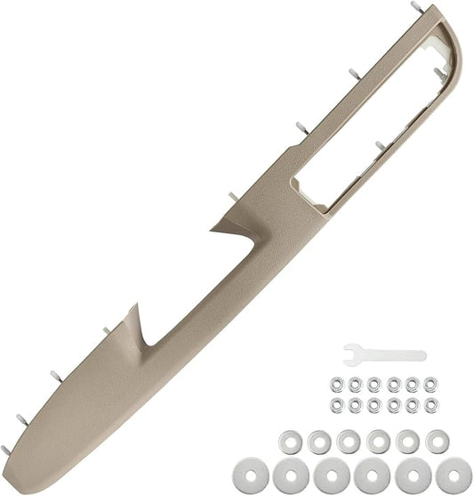 80995 Door Armrest Repair Front Left Side Door Panel Handle Beige Compatible with 2010-2014 Chevrolet Chevy Silverado Suburban Avalanche Tahoe,GMC Sierra Yukon Replaces 84127282