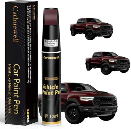 Touch Up Paint for Ram Delmonico Red Pearl-Coat(PRV/NRV) Car Touch Up paint Genuine Exact Color Code Compatible With Ram Vehicle