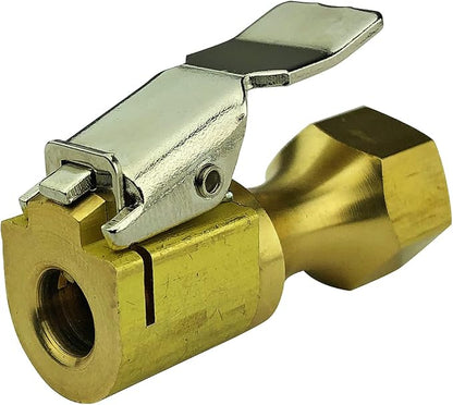 Haltec CH-360OP Solid Brass Lock On Open Air Chuck with Clip On European Style 1/4 inch NPT