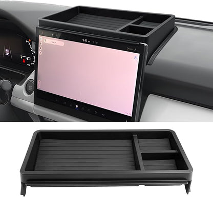 CDEFG Dashboard Storage Tray for 2026 Mazda CX5 12.9" Screen, for 2026+ Mazda CX-5 (S/Select/Preferred/Premium) Accessories Behind-Screen Dash Organizer Storage Box (Not for Premium Plus)