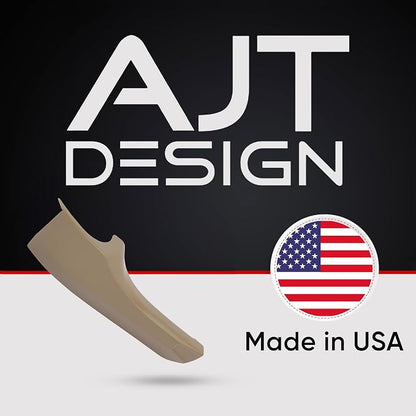 AJT DESIGN Car Door Handle Cover Compatible with Toyota Tacoma (2016-2023) | ABS Plastic Interior Trim, Chrome Delete Tacoma Door Handle Cover | Made in USA, Pack of 4 (Front & Back) - Quicksand