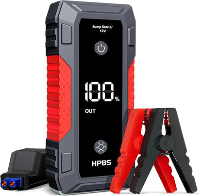 H50 Jump Starter - 5000A Jump Starter Battery Pack for Up to 10.0L Gas and 8.0L Diesel Engines, 12V Car Battery Jumper Starter Portable with 3.0" LCD Display, Jump Box