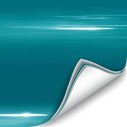 ColorFusion PPF by VViViD, Gloss Miami Lagoon Blue Dry Apply PPF Vinyl Car Wrap Roll 20ft x 5ft