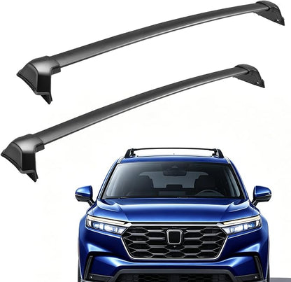 220lbs Roof Racks Cross Bars, Compatible with Honda CRV CR-V 2023 2024 2025 (Only for Side Rails), Heavy Duty Aluminum Roof Rails Crossbars Rooftop Luggage Racks Carrier Snowboard Skiboard Black