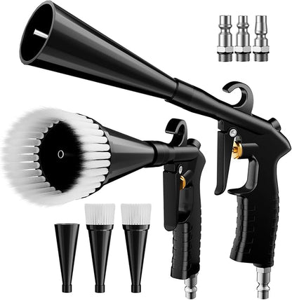 Detailing Car Cleaning Gun Interior Dryer Air Blow Gun, High Pressure Blower Gun, Car Detailing Tools for Quickly Blowing Out Dirt and DustWorking with Air