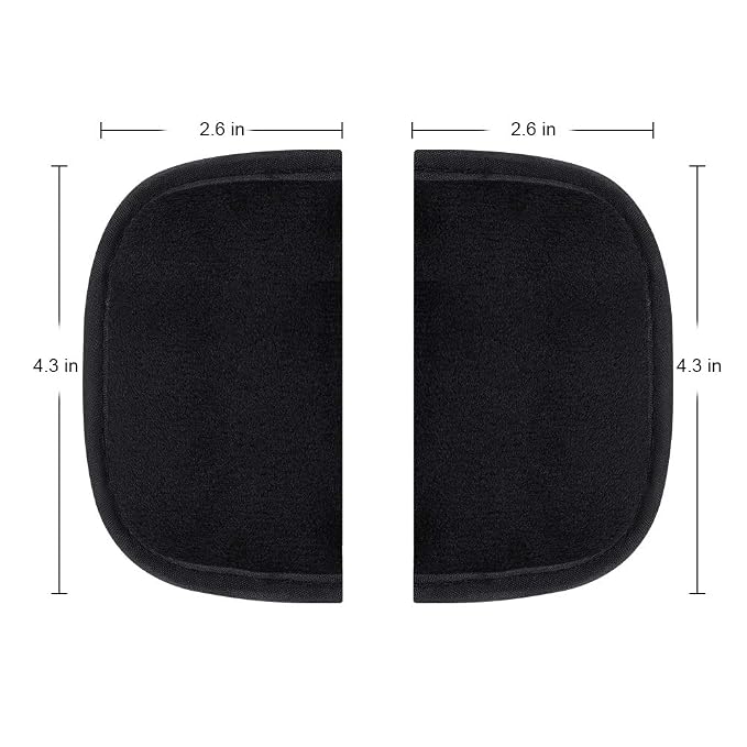 Accmor Car Seat Strap Pads for Baby Kids Toddler, Soft Car Seat Strap Covers Shoulder Pads for All Baby Car Seats, Stroller, Pushchair, High Chair