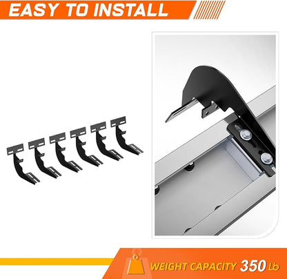 6.75" Running Boards Side Step Bars Compatible with 2009-2024 Dodge Ram 1500 2500 3500 Crew Cab, Stainless Steel Flat Side Truck Running Boards, Chrome