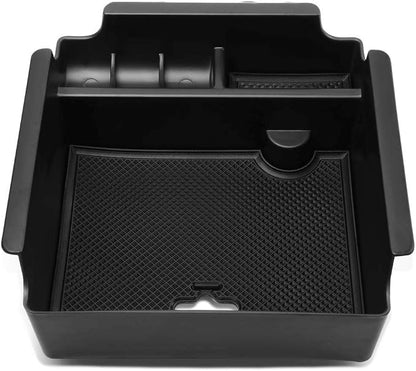 DNA MOTORING ZTL-Y-0020 Center Console Armrest Organizer Tray (for 16-17 Nissan Maxima), 1 Pack,Black