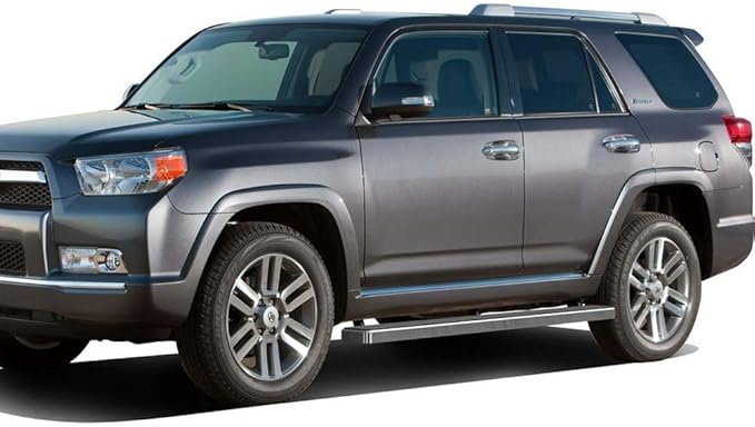 APS Premium 5in 304 Stainless Steel Running Boards Compatible with Toyota 4Runner Limited 10-24