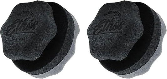 Tire Shine Applicator - Tire Shine Car Detailing Foam Sponge Tool - Tire Cleaner and Shine Tire Foam - Tire Shine Brush Car Cleaning Supplies (2 Pack)