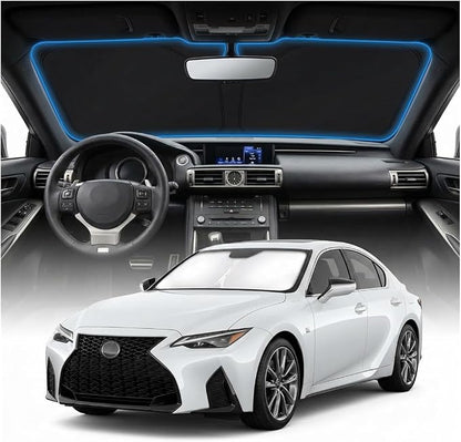 for Lexus is Sun Shade Windshield Cover - Custom Fit is Accessories 2014-2025 2026 Sunshade Foldable UV Protection & Heat Shield Sun Visor Accessories
