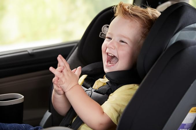 Safety 1st Turn and Go 360 ST 360 Rotating Car Seat, SafetySwivel, SecureTech Installation, All-in-One Convertible Car Seat, 3-in-1 Rear-Facing, Forward-Facing, Booster, 5-100 lbs, Dark Triad