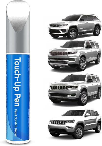 Touch Up Paint Compatible with Jeep Exact Match Touch Up Paint Car Scratch Repair (Silver Zynith PSE)