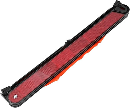 HERCHR 2 Pack Foldable Warning Reflective Triangles with Carrying Case Safety Triangles Kit Road Emergency Warning Reflector Roadside Reflective Early Board Car Stop Sign