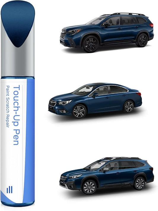 SAL Abyss Blue Pearl Touch Up Paint Compatible with Subaru Exact Match Chips and Nicks Touch Up