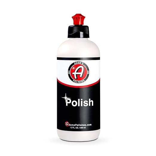 Adam's Polishes 12oz - Paint Perfecting Polish Perfect Mirror Finish for Clear Coat, Single Stage, PPF, Clear Bra or Gel Coat - No Micro Marring, Stunning Results with Minimal Effort