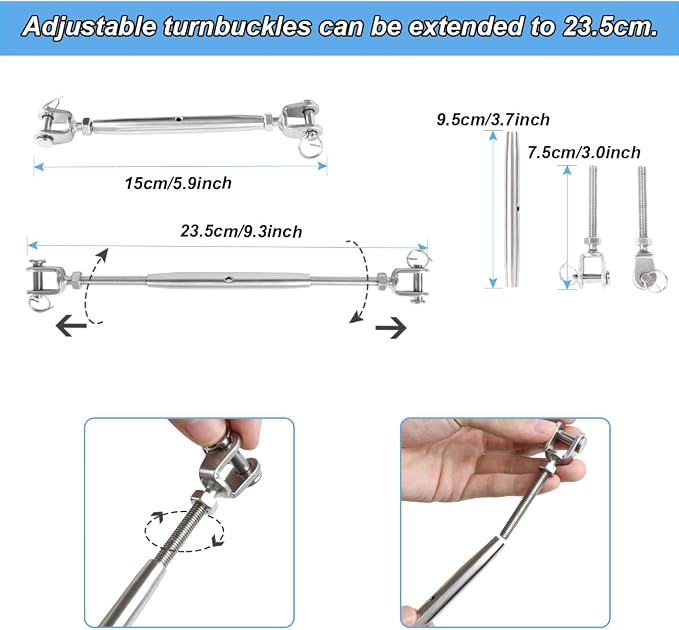 Limb Risers Kit Compatible with for Jeep Wrangler TJ 1997-2006 Limb Riser Through the Jungle Protector Obstacle Eliminate Rope