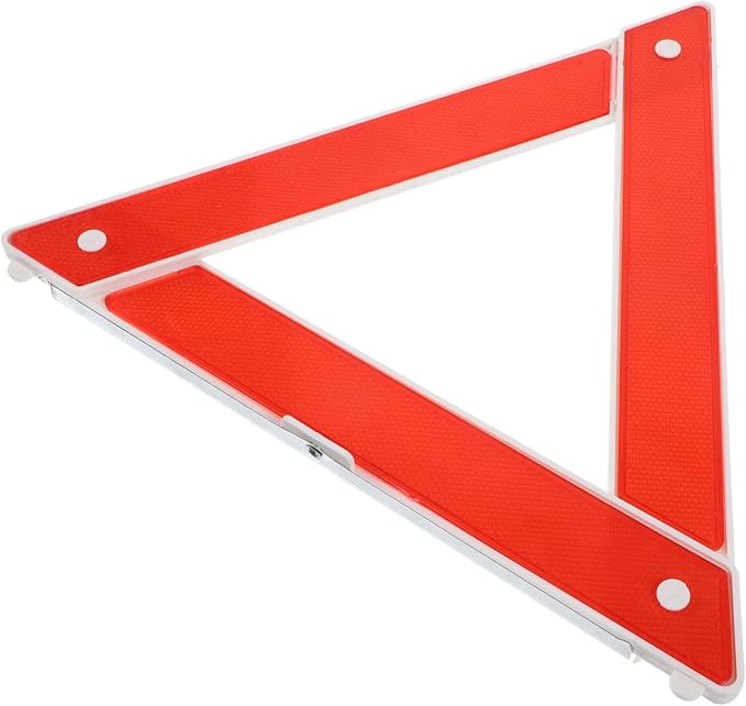 MAGICLULU Emergency Warning Triangle Kit Reflective Road Sign for Vehicle Safety Design Quick Setup for Roadside Emergencies Essential Truck Accessory