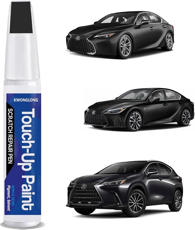 223 Caviar Car Touch-Up Paint for Lexus LS500 LX600, 2-in-1 Car Paint Scratch Repair Kit, Quick & Easy Solution to Repair