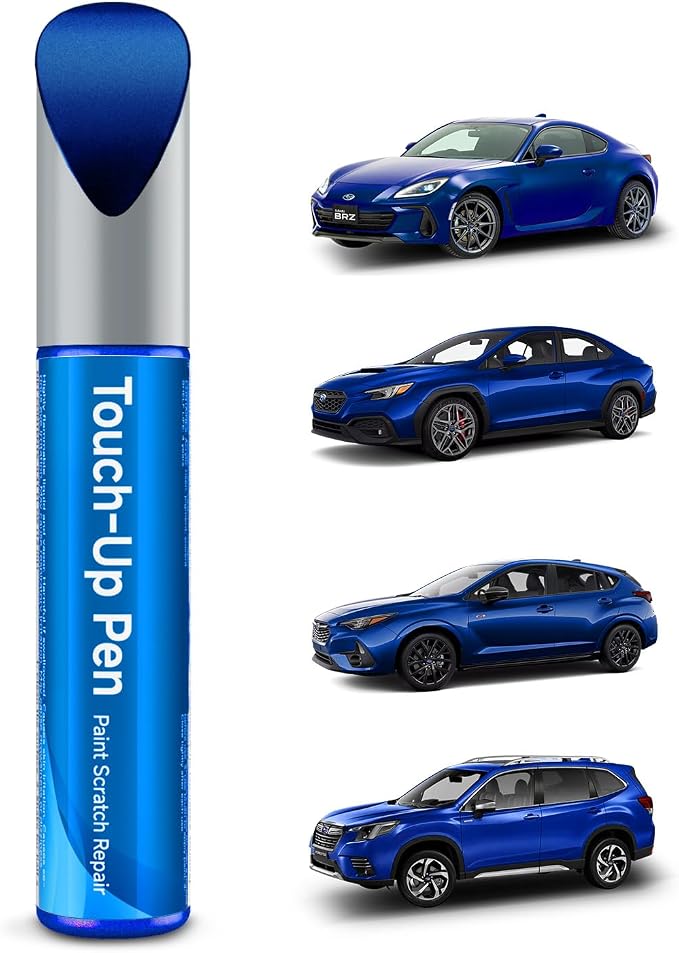 K7X WR(World Rally) Blue Pearl Compatible with Subaru Exact Match Touch Up Paint Car Scratch Repair