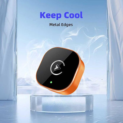 【2026 Upgarded】 Wireless CarPlay Adapter for iPhone, Mini USB Design for Cars with Wired CarPlay, Fast Connection,5.8GHz WiFi, Compatible with iOS 10+ & iPhone 6+, USB/Type C,Plug and Play（Orange）