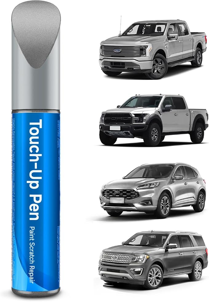 JS/M7432A Iconic Silver Metallic Touch Up Paint Compatible with Ford Exact Match Touch Up Paint Car Scratch Repair