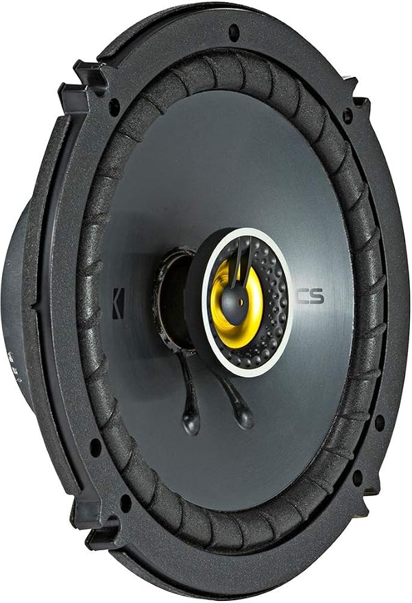 KICKER 46CSC654 CS-Series CSC65 6.5-Inch (160mm) Coaxial Speakers, 4-Ohm (Pair)