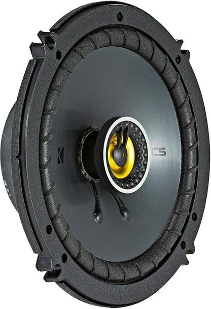 KICKER 46CSC654 CS-Series CSC65 6.5-Inch (160mm) Coaxial Speakers, 4-Ohm (Pair)