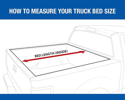 Tyger Auto T5 Tri-Fold Alloy Hardtop Truck Bed Tonneau Cover Compatible with 2005-2026 Nissan Frontier; 2009-2012 Suzuki Equator | 5' (59") Bed | TG-BC5N3028