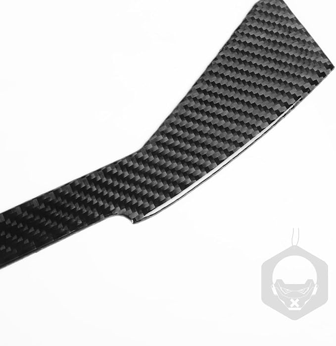 NVCNX Real Premium Carbon Fiber for Toyota 2nd Gen Tacoma Accessories 2012-2015 2013 2014 Car Dash Central Panel Strip Cover Interior Trim Thick Overlay Sticker Decal 1PC