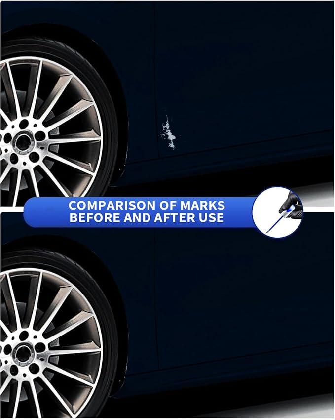 890/5890 Lunar Blue Metallic Touch Up Paint Compatible with Mercedes-Benz Exact Match–Chips and Nicks Touch Up