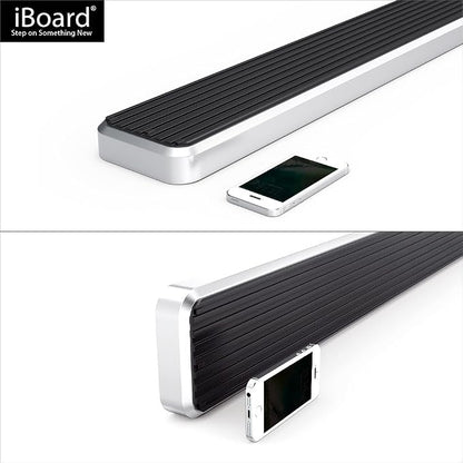 APS (Silver 5in Wheel to Wheel 304 Stainless Steel) Running Boards Nerf Bars Side Steps Compatible with Ram 1500 2009-2018 Crew Cab 6.5ft Bed & Ram 2500 3500 2010-2026