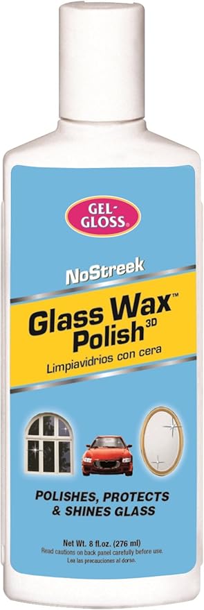 GLASS WAX CLEANER 8OZ