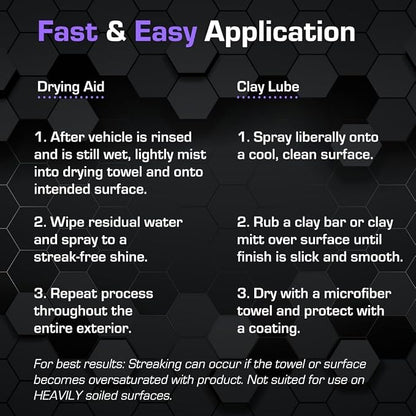 Ethos Finish Shine - Ceramic Detail Spray | Spray Wax For Car Detailing Quick Detail Car Wax | Waterless Car Cleaning | Clay Bar Lubricant | Ceramic Coating & Sealant Safe Top Coat (16 Fl Oz - 2PK)