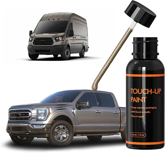 D1 Stone Gray Touch Up Paint for Ford, DIY Car Paint Scratch Repair Kit, Automotive Paints, Quick & Easy Fix Scratch Repair for F-150/Transit/Expedition/Econoline/Edge/Maverick/Lightning