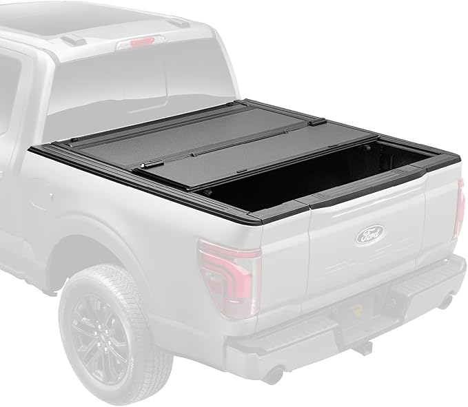 RealTruck BAK BAKFlip MX4 Hard Folding Truck Bed Tonneau Cover | 448410 | Fits 2007-2021 Toyota Tundra 6' 7" Bed (78.7")