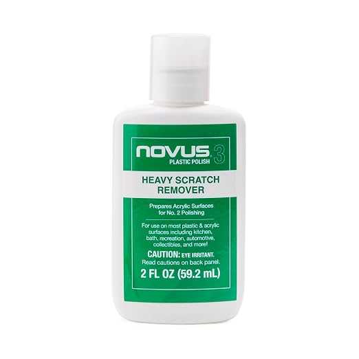 NOVUS 7081 | Heavy Scratch Remover #3 | 2 Ounce Bottle