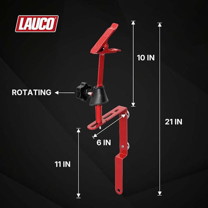 Lauco Paint-N-Stick Side View Mirror Paint Stand Holder with Clamp, ﻿Autobody Repair ﻿Paint Plier with Holder Set PPH0216