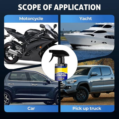 Advanced Car Quick-acting Coating Agent Spray, 2026 New Quick Effect Coating Agent for Car Paint Care Advanced Hydrophobic Nano Ceramic Wax for Vehicles Shine (1PCS)