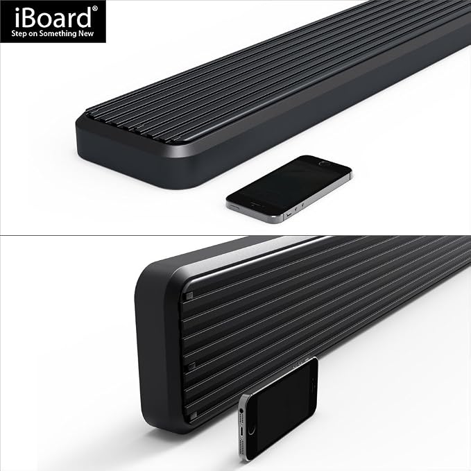 APS (Black 6 inches Wheel to Wheel) Running Boards Nerf Bars Side Steps Compatible with Chevy Silverado GMC Sierra 1500 2500 1999-2013 Double Cab 5.5ft Bed & 2500HD 3500 2001-2014