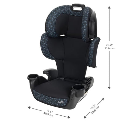 Evenflo GoTime LX Booster Car Seat (Quincy Blue)