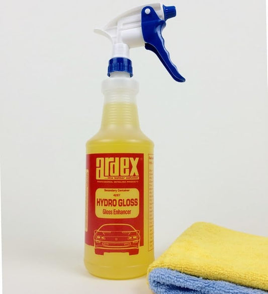 Carnauba Spray Wax - Ardex Hydro Gloss 32 oz - One Step Speed Shine