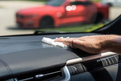 303 Products Automotive Protectant Wipes - Helps Prevent Fading & Cracking, Repels Dust, Lint & Staining, Superior UV Protection & Restores Lost Color, Exterior & Interior Car Cleaning Supplies
