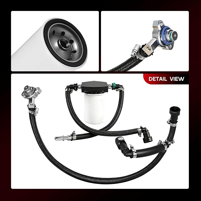 CP4 Disaster Prevention Bypass Kit for 2011-2022 Ford F250 F350 F450 F550 Super Duty 6.7L Powerstroke Diesel, Replaces CP4-6.7F-BP-G2.1 & 7031190