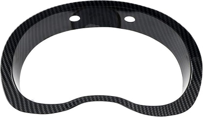 HIGH FLYING for Subaru WRX STI 2015-2021, Forester 2014-2018, XV Crosstrek 2013-2017 Car Interior Accessories Center Consoles Display Frame Cover Trim ABS Carbon Fiber Grain 1pc